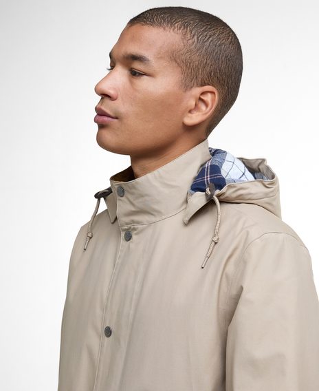Barbour Chelsea Waterproof Mac — Washed Stone