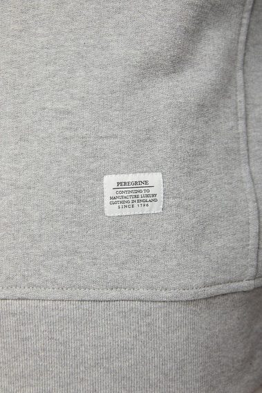 Лек памучен пуловър Peregrine - Light Grey