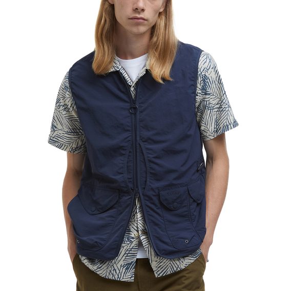 Barbour Utility Flyweight Gilet — Navy