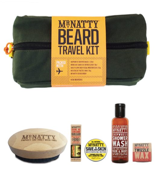 Vybavená toaletní taška pro vousáče Mr. Natty