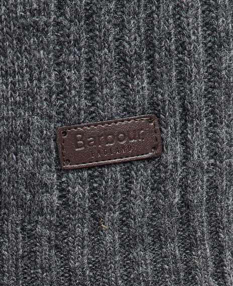 Barbour Nelson Essential Half Zip Sweatshirt — Storm Grey