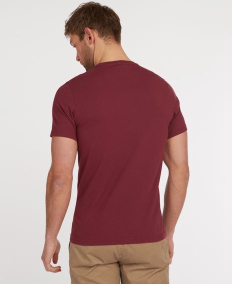 Памучна тениска Barbour Preppy Tee - Ruby