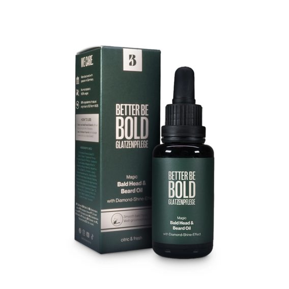 Better Be Bold — Magic Bald Head & Beard Oil