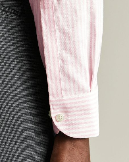 Charles Tyrwhitt — Non-Iron Stretch Oxford Striped Shirt