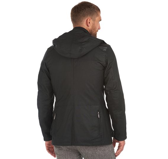 Voskovaná bunda Barbour Gold Standard Supa-Commander - černá