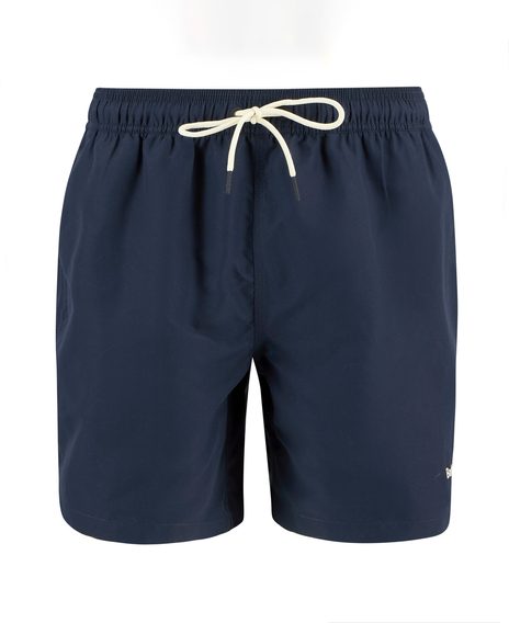 Barbour Water Reactive Tartan Swim Shorts — Navy
