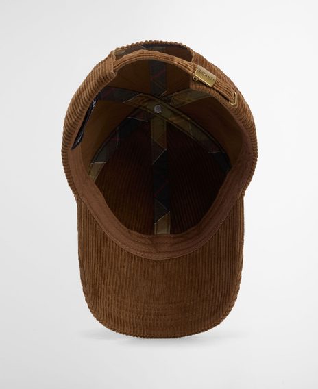 Barbour Preston Cord Cap — Beige