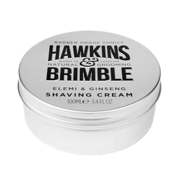 Dárková sada na holení Hawkins & Brimble (krém a štětka)