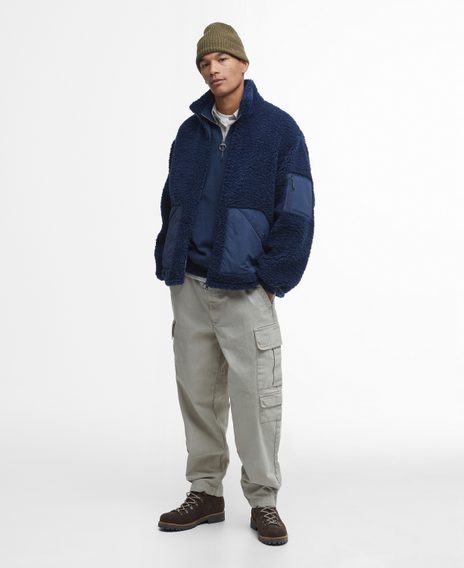 Barbour Weardale Fleece Jacket — Navy