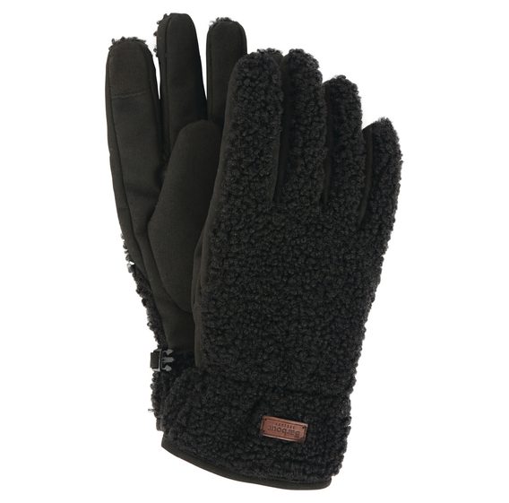 Barbour Eskdale Fleece Gloves — Black