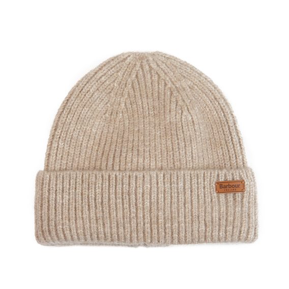 Barbour Pendle Beanie — Light Trench
