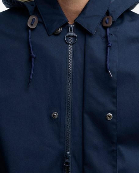 Barbour Lorig Waterproof Mac — Navy