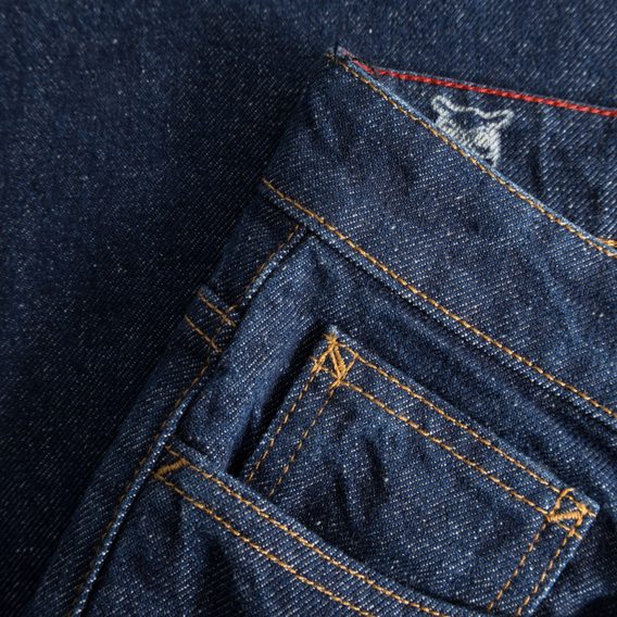 KnowledgeCotton Apparel Chuck Straight Denim Jeans