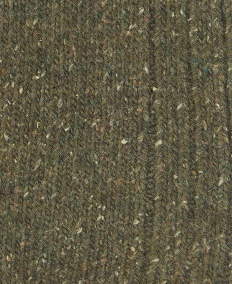 Barbour Houghton Socks — Olive/Burnt Orange