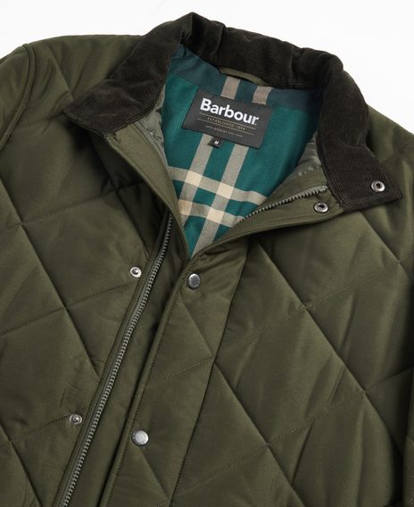 Barbour Winter Chelsea Quilted Jacket — Sage