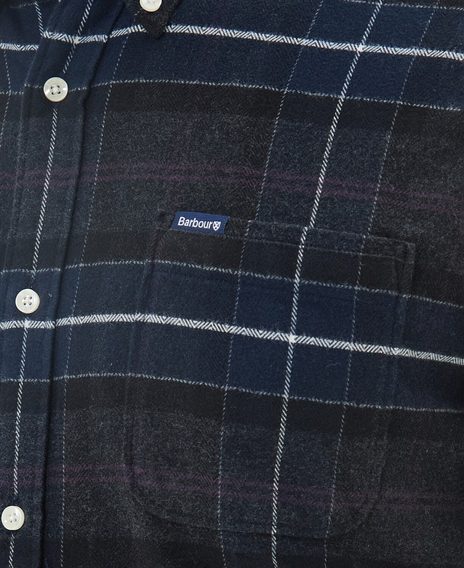 Barbour Kyeloch Tailored Shirt — Dark Tartan
