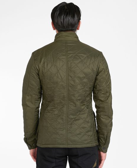 Barbour International Ariel Polarquilt Jacket — Olive