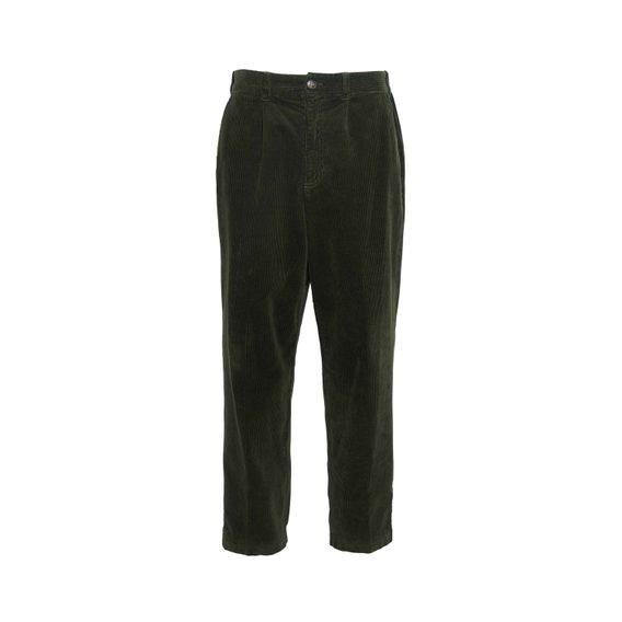 Barbour Stretch Cord Relaxed Trousers — Forest