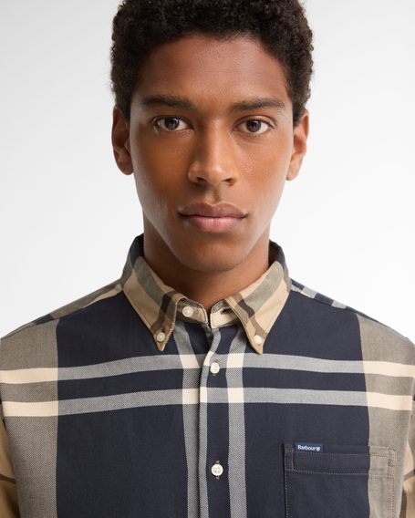 Barbour Dunoon Tailored Shirt — Birchwood Tartan
