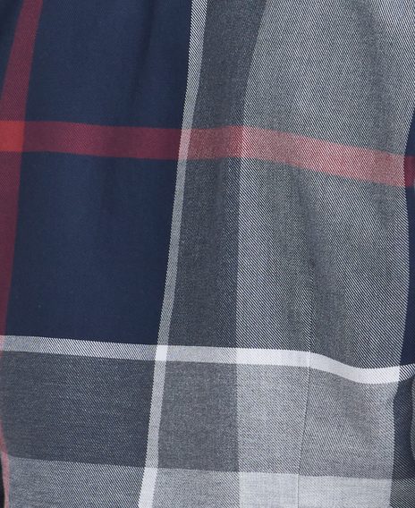 Barbour Dunoon Tailored Shirt — Blue Granite