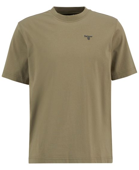 Barbour Sports Relaxed T-Shirt — Grey Olive