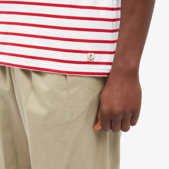 Armor Lux Sailor T-Shirt — White & Red