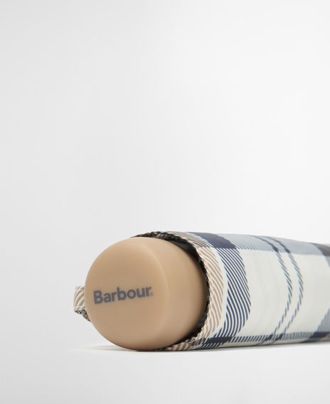 Barbour Portree Tartan Umbrella — Hessian Navy Tartan