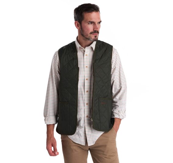 Barbour Quilted Gilet — Classic Olive