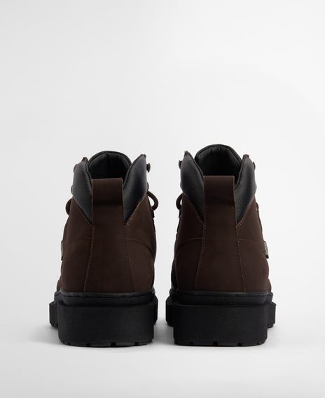 Barbour Sidwood Hiking Boots — Brown Nubuck