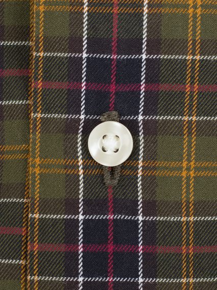 Tartanová košile Barbour (button-down)