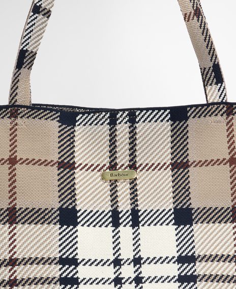 Barbour Layla Tartan Large Tote Bag