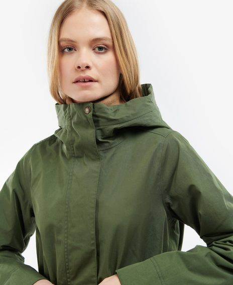 Barbour Bowlees Jacket — Moss Stone