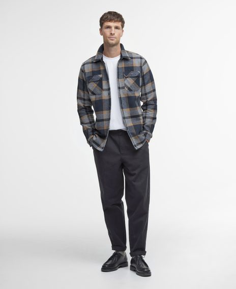 Barbour Rhobell Tailored Shirt — Grey Marl