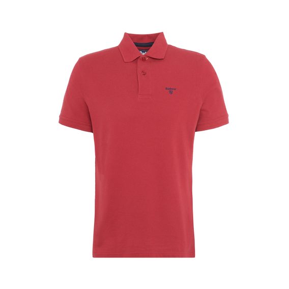 Barbour Lightweight Sports Polo Shirt — Biking Red