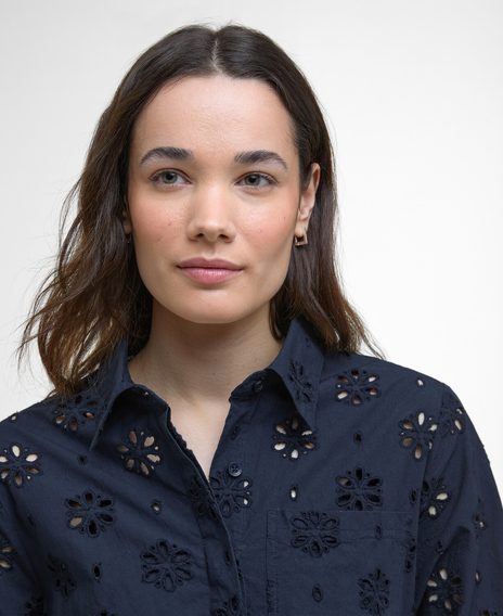 Barbour Melissa Broderie Anglaise Midi Dress