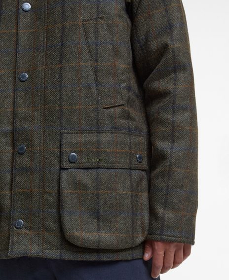 Barbour Bedale Check Wool Jacket