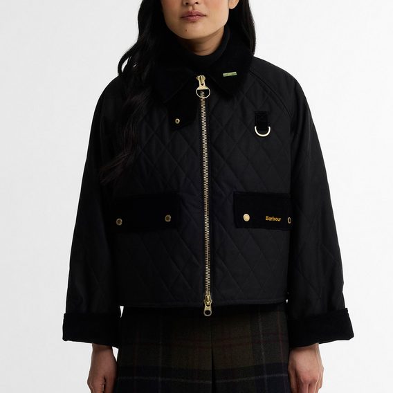 Barbour Icons Quilted Spey Wax Jacket