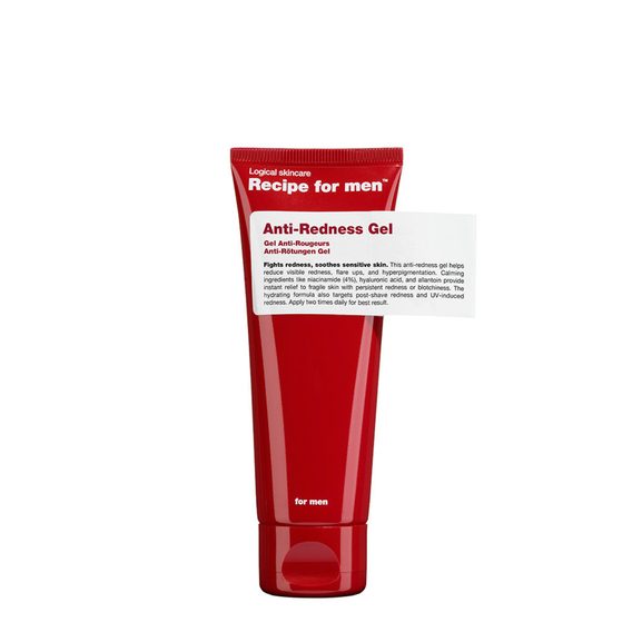 Uklidňující gel na obličej proti zarudnutí Recipe for Men Anti-Redness Gel (75 ml)