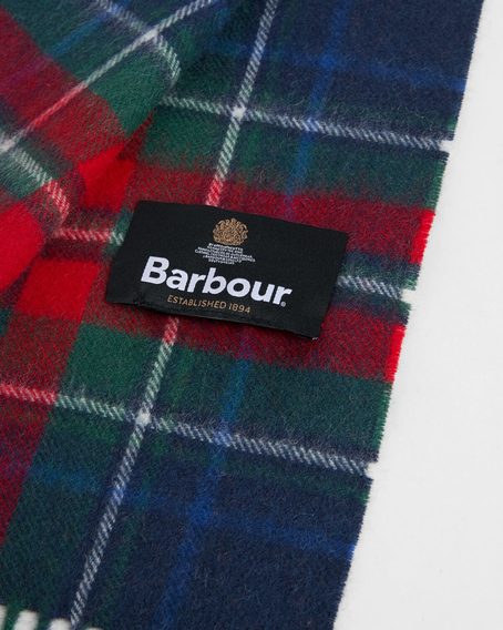 Barbour New Check Tartan Scarf