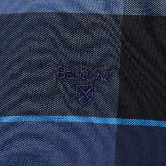 Tartanová košile Barbour Sutherland - Inky Blue (button-down)