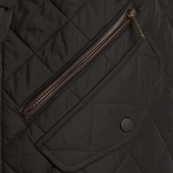 Barbour Chelsea Sportsquilt Jacket — Black