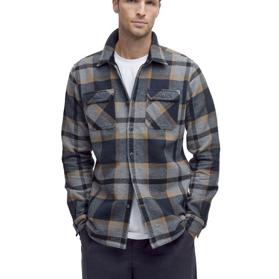 Barbour Rhobell Tailored Shirt — Grey Marl