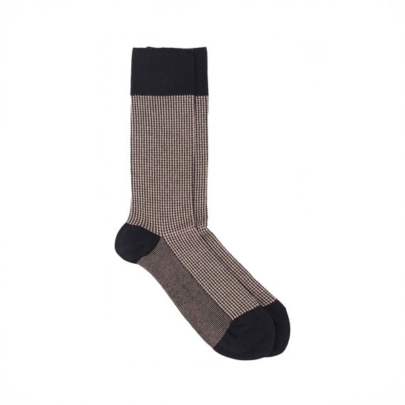 Pedemeia Pattern Socks — Grey