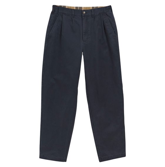 Barbour Yorklane Twill Trouser — Dark Navy
