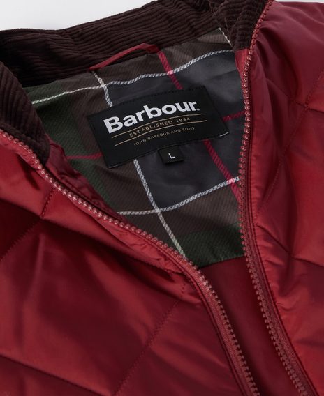 Barbour Finn Gilet — Brick Red