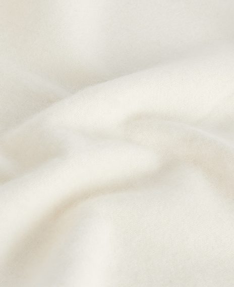 Barbour Lambswool Woven Scarf — Cream