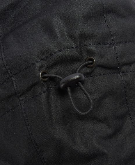 Barbour Wax Storm Hood — Black