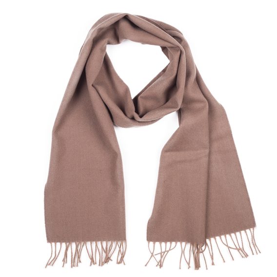 Klasická vlněná šála John & Paul - hnědá