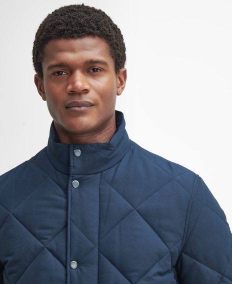 Barbour Winter Chelsea Quilted Jacket — Navy