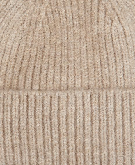 Barbour Pendle Beanie — Light Trench